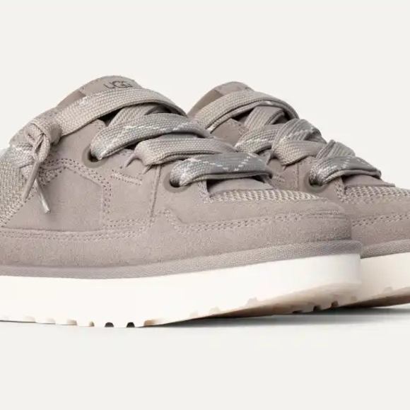 UGG Taupe Sneakers with White Soles - Picture 1 of 5